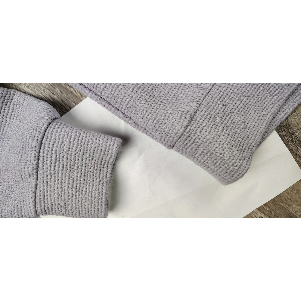 Calia S Carrie Underwood Purple‎ Quarter Zip High Neck Pullover Elevate Textured - Picture 8 of 11
